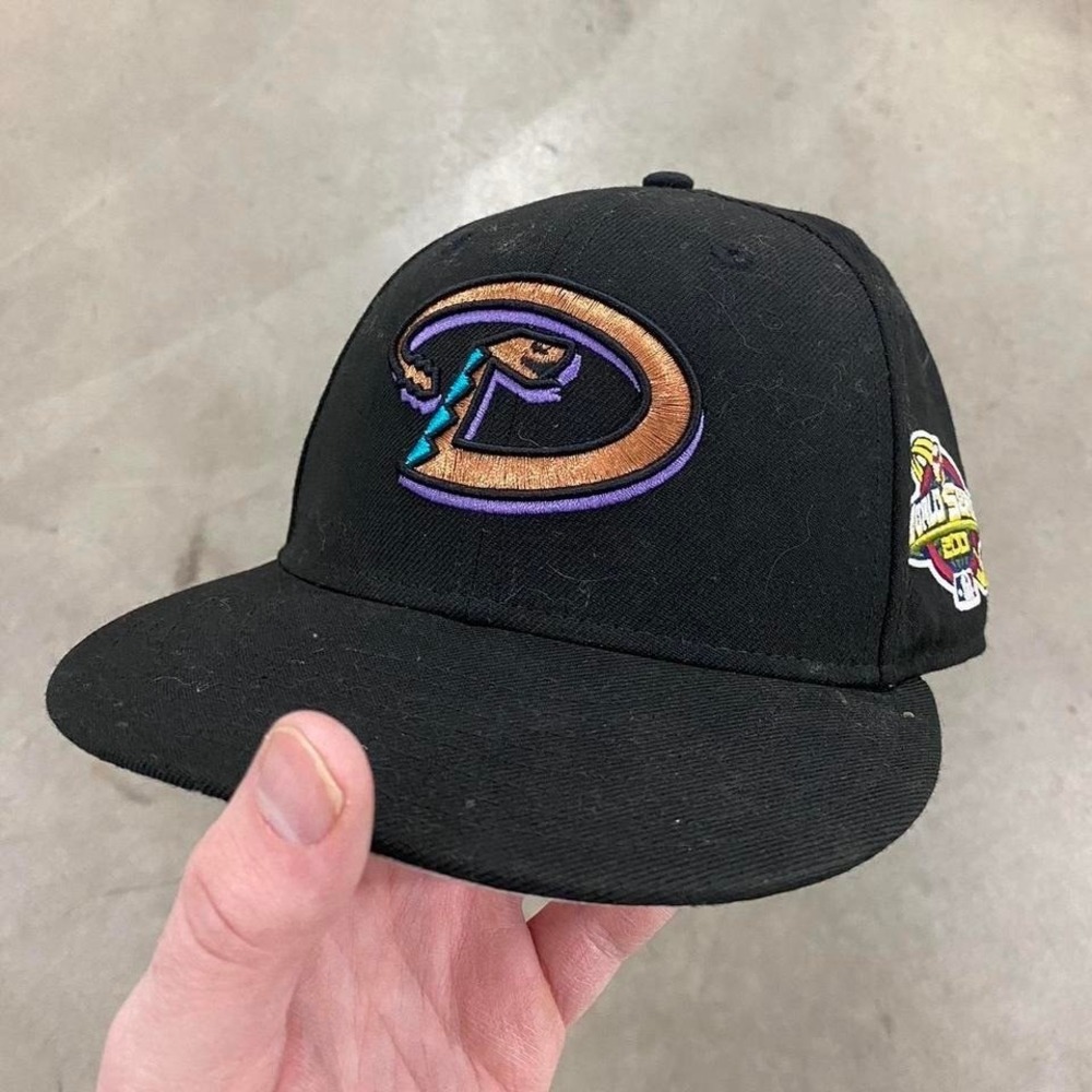 Arizona Diamond New Era 59Fifty Fitted MLB Baseball Hat Size 6 7/8